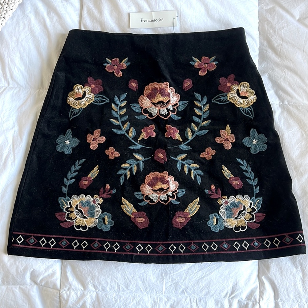 Francesca’s mini skirt